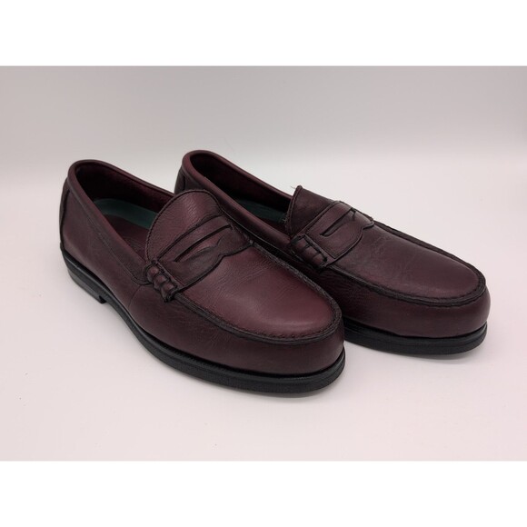 Red Wing 6605 Steel Toe Penny Loafers Size 9.5 D Dress Work Shoes Safety USA - Picture 4 of 11